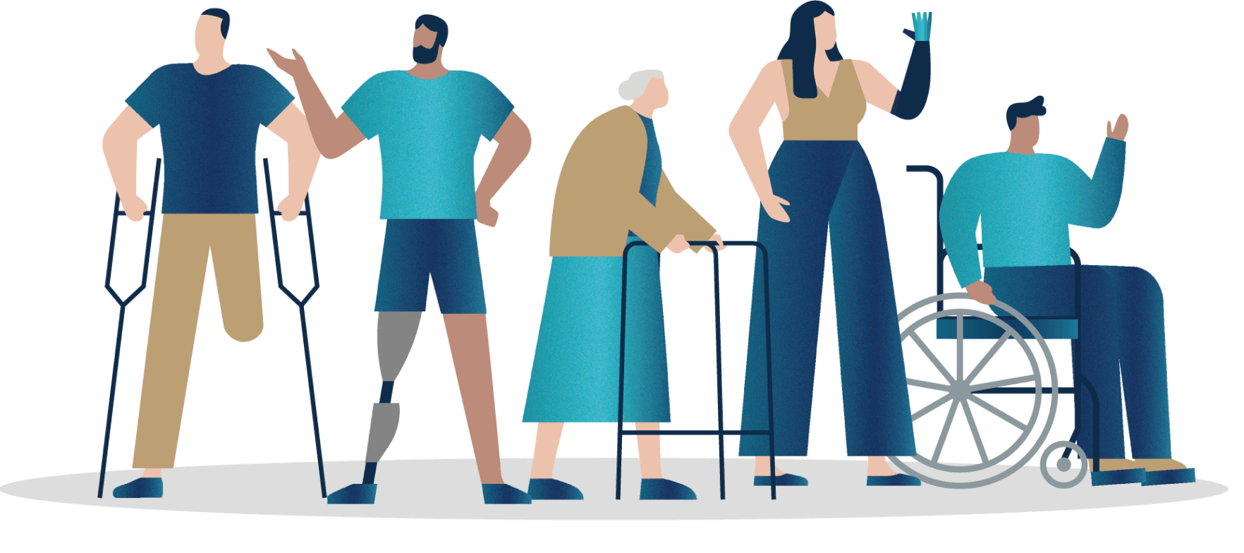 みんながアクセシビリティの対象であるということを表した図